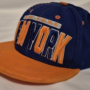 New York Kids Cap - Blue and Orange